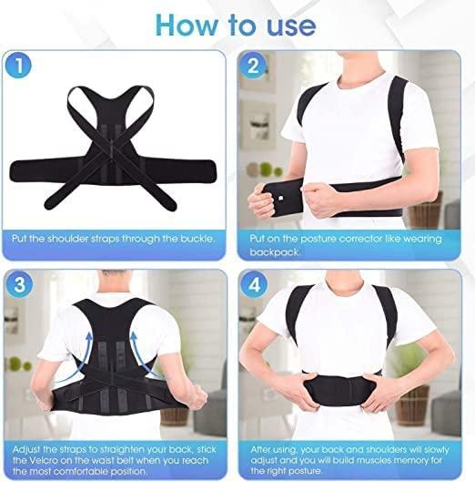 Back & Shoulder Posture Correcter  Belt